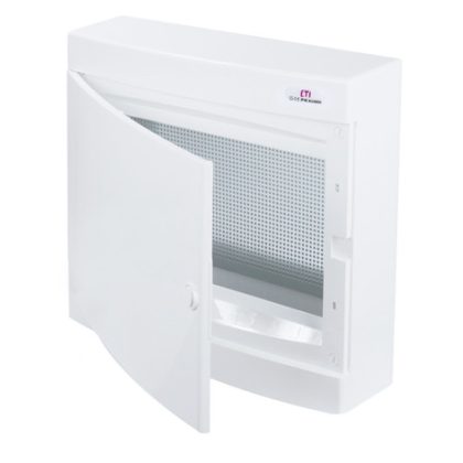   ETI 001100210 ECT 2x18MEDIAPO média szekrény, falra szerelhető, fehér ajtó