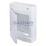   ETI 001100212 ECT24MEDIAPO média szekrény, falra szerelhető, fehér ajtóval, p