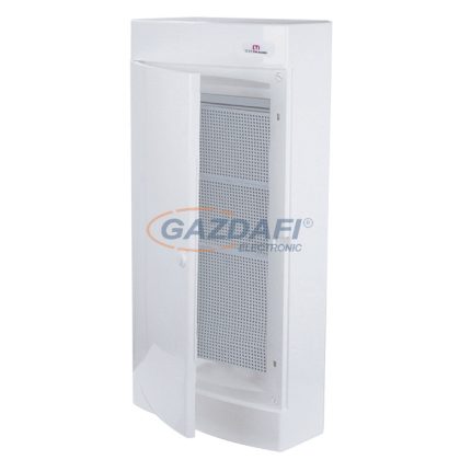   ETI 001100214 ECT48MEDIAPO média szekrény, falra szerelhető, fehér ajtóval, p