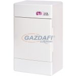   ETI 001100271 ECT 4x18PO DIDO-E 3x18 modulos elosztó szekrény, falra szerelhető, teli ajtó