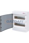 ETI 001101003 ECT24PT DIDO-E 2x12 modulos elosztó szekrény, falra szerelhető, átlátszó ajtó
