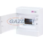   ETI 001101005 ECT8PO (4+4) DIDO-E 1x8 modulos elosztó szekrény, falra szerelhető, teli ajtó