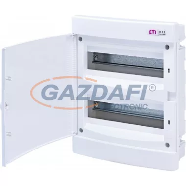 ETI 001101016 ECM24PO DIDO-E 2x12 elosztó szekrény, süllyesztett, fehér ajtó ETI 001101016 ECM24PO DIDO-E 2x12 elosztó szekrény, süllyesztett, fehér ajtó