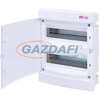 ETI 001101016 ECM24PO DIDO-E 2x12 elosztó szekrény, süllyesztett, fehér ajtó ETI 001101016 ECM24PO DIDO-E 2x12 elosztó szekrény, süllyesztett, fehér ajtó