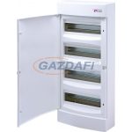   ETI 001101021 ECT48PO DIDO-E 4x12 modulos elosztó szekrény, falra szerelhet, fehér ajtó