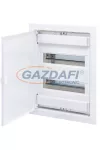 ETI 001101026 ECG28 28 modulos elosztó szekrény, süllyesztett, fehér fémajtóval