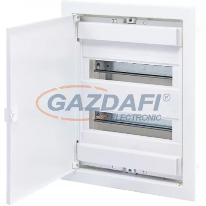 ETI 001101026 ECG28 28 modulos elosztó szekrény, süllyesztett, fehér fémajtóval ETI 001101026 ECG28 28 modulos elosztó szekrény, süllyesztett, fehér fémajtóval