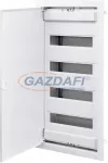 ETI 001101028 ECG56 56 modulos elosztó szekrény, süllyesztett, fehér fémajtóval