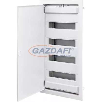   ETI 001101028 ECG56 56 modulos elosztó szekrény, süllyesztett, fehér fémajtóval