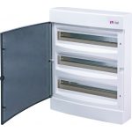   ETI 001101040 ECT 3x18PT DIDO-E 3x18 modulos elosztó szekrény, falra szerelhető, átláts