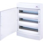   ETI 001101041 ECT 3x18PO DIDO-E 3x18 modulos elosztó szekrény, falra szerelhető, fehér