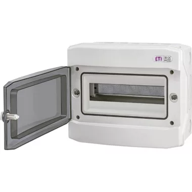ETI 001101062 ECH-12PT, kültéri műanyag szekrény, 12 modul, IP65