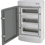   ETI 001101064 ECH-36PT, kültéri műanyag szekrény, 36 modul, IP65