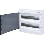   ETI 001101081 ECT 2x18PT DIDO-E 2x18 modulos elosztó szekrény, falra szerelhető, átláts