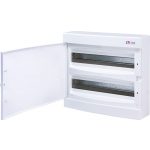   ETI 001101082 ECT 2x18PO DIDO-E 2x18 modulos elosztó szekrény, falra szerelhető, fehér