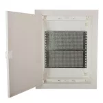   ETI 001101188 ECG42MEDIAPT elosztó átlátszó ajtóval multimédiás alkalmazásokhoz, 3sor