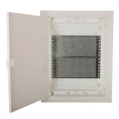 ETI 001101190 ECG28MEDIAPO elosztó fehér műanyag ajtóval multimédiás alkalmazásokhoz, 2 sor ETI 001101190 ECG28MEDIAPO elosztó fehér műanyag ajtóval multimédiás alkalmazásokhoz, 2 sor