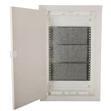 ETI 001101191 ECG42MEDIAPO elosztó fehér műanyag ajtóval multimédiás alkalmazásokhoz, 3 sor ETI 001101191 ECG42MEDIAPO elosztó fehér műanyag ajtóval multimédiás alkalmazásokhoz, 3 sor