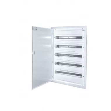 ETI 001101296 ERP24-5 műanyag süllyesztett fémajtós elosztó 5x24 modul ETI 001101296 ERP24-5 műanyag süllyesztett fémajtós elosztó 5x24 modul