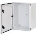   ETI 001102601 EPC 40-30-20 poliészter szekrény tömör ajtóval, IP66, 400x300x200 mm