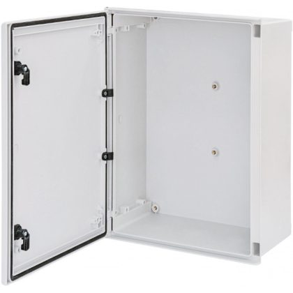   ETI 001102603 EPC 50-40-20 poliészter szekrény tömör ajtóval, IP66, 500x400x200 mm