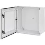   ETI 001102610 EPC-W 40-40-20 poliészter szekrény átlátszó ablakos ajtóval, IP66, 400x400x
