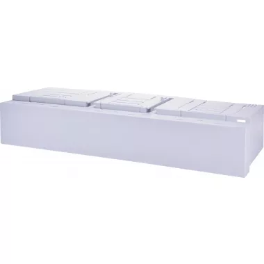 ETI 001690956 PRS KVL-3 3p csatlakozó burkolat, 3P, kitörhető, Hossz: 42mm, méret: 3