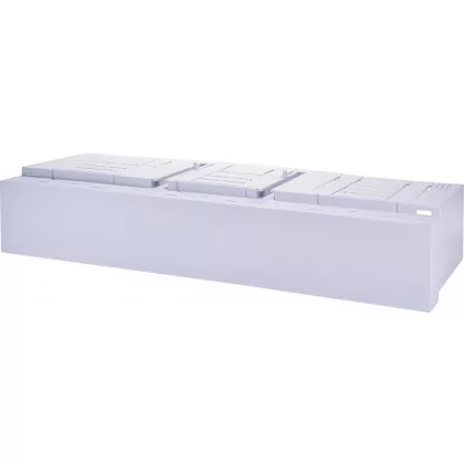   ETI 001690956 PRS KVL-3 3p csatlakozó burkolat, 3P, kitörhető, Hossz: 42mm, méret: 3