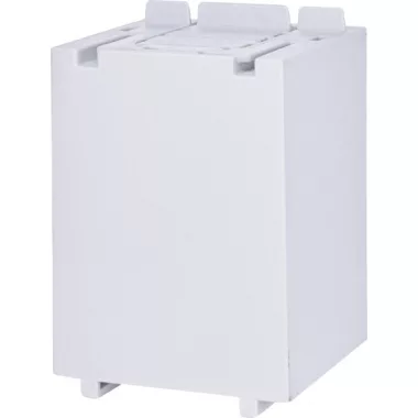 ETI 001690957 PRS KVL-00 1p L csatlakozó burkolat, 1P, kitörhető, Hossz: 66mm, méret: 00