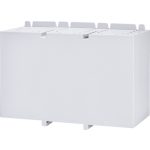   ETI 001690980 HA KVL-00 3p T/B 340-370 Magasságállító adapter, 70 - 90 mm, 3P, System méret: 340-370mm,  felső + alsó, méret: 00