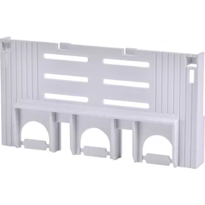   ETI 001690989 UGS KVL-00 3p/R95T/32 Érintésvédelmi burkolat gyűjtősín rendszerekhez, h1 = 32mm, kapcsokhoz R95T, méret: 00