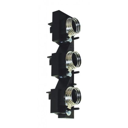   ETI 001696051 PTV-B D02-27/183-5 D02-típusú, 3 pólusú, biztosítótartók, 27mm-es
