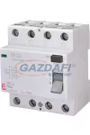 ETI 002062150 EFI-4A 100A 30mA áram-védőkapcsoló, 4p, váltóáramú és pulzáló hibaáramot érzékelő, azonali kioldású (Fi-relé)