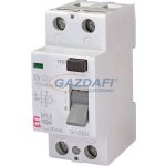   ETI 002062530 EFI-2A 100A 30mA áram-védőkapcsoló, 2p, váltóáramú és pulzáló hibaáramot érzékelő, azonali kioldású (Fi-relé)