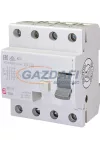 ETI 002062541 EFI-4A 16A 30mA áram-védőkapcsoló, 4p, váltóáramú és pulzáló hibaáramot érzékelő, azonali kioldású (Fi-relé)