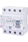 ETI 002063647 EFI-4B+  25A 100mA áram-védőkapcsoló, 4p, váltó, pulzáló, egyen és nagy frekvenciás (20kHz) hibaáramot érzékelő, azonali kioldású (Fi-relé)