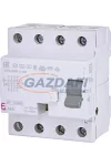 ETI 002063748 EFI-4 A G/K 40A 100mA áram-védőkapcsoló, 4p, váltó és pulzáló hibaáramot érzékelő, rövid késleltetésű (Fi-relé)