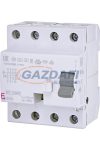 ETI 002064749 EFI-4 A G/K 63A 300mA áram-védőkapcsoló, 4p, váltó és pulzáló hibaáramot érzékelő, rövid késleltetésű (Fi-relé)
