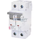   ETI 002112516 ETIMAT6 B16A 1p+N 6 kA kismegszakító, 2 modul
