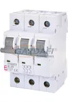 ETI 002115518 ETIMAT6 B25A 3p 6 kA kismegszakító, 3 modul