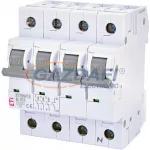   ETI 002116522 ETIMAT6 B63A 3p+N 6 kA kismegszakító, 4 modul
