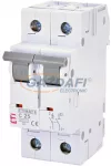 ETI 002142518 ETIMAT6 C25A 1p+N 6kA kismegszakító, 2 modul ETI 002142518 ETIMAT6 C25A 1p+N 6kA kismegszakító, 2 modul