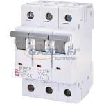 ETI 002145519 ETIMAT6 C32A 3p 6kA kismegszakító, 3 modul