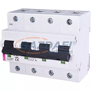 ETI 002156731 ETIMAT10 D80A 3p+N kismegszakító, 6 modul ETI 002156731 ETIMAT10 D80A 3p+N kismegszakító, 6 modul