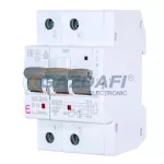   ETI 002173819 KZS-AFDD 3M 2p A B15A 30mA áram-védõkapcsolós kismegszakító