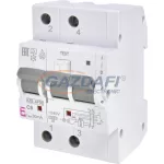   ETI 002173871 KZS-AFDD 3M 2p A C6A 30mA áram-védõkapcsolós kismegszakító