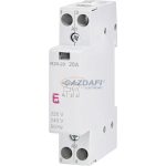   ETI 002461210 R20-20 230V AC moduláris mágneskapcsoló, 20A, 1 modul, 2xZ (2xNO) érintkező