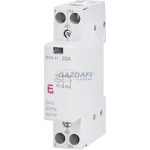   ETI 002461221 R20-11 24V AC moduláris mágneskapcsoló, 20A, 1 modul, 1xZ+1xNy (1xNO+1xNC) érintkező