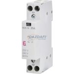   ETI 002463500 R 25-10 230V AC moduláris mágneskapcsoló, 25A, 1 modul, 1xZ (1xNO) érintkező
