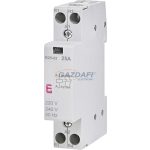   ETI 002463507 R 25-10-24V AC moduláris mágneskapcsoló, 25A, 1 modul, 1xZ (1xNO) érintkező